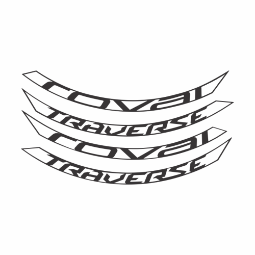 Adesivo Rodas Roval Traverse (16 peças) - Mod. 2017/2018