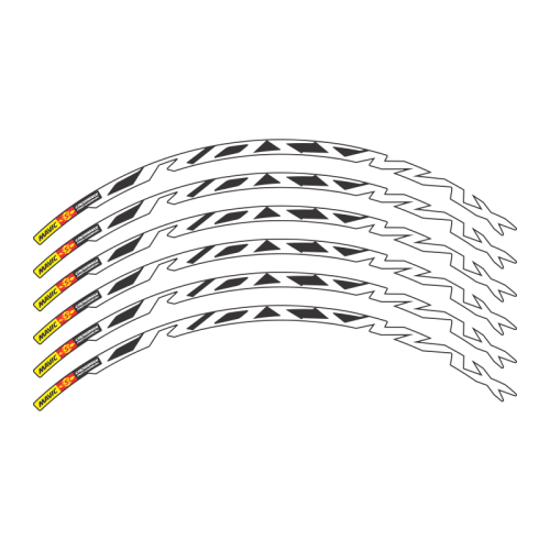Adesivo Rodas Mavic Crossmax Pro Carbon (12 peças) - 2021