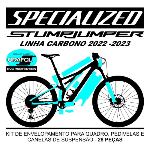 Kit de Envelopamento Protetivo PVC Specialized Stmpjumper Carbon 2022 - S3 - M