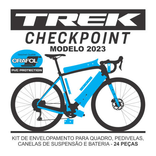 Kit de Envelopamento Protetivo PVC Trek Checkpoint SL5 - Mod. 2023 - Tam. M