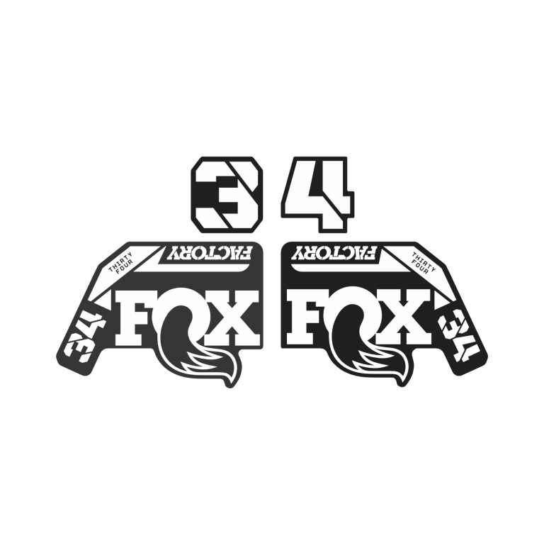 Adesivo Fox Factory 34 Kashima 130 mm Mod. 2023 New Guard a