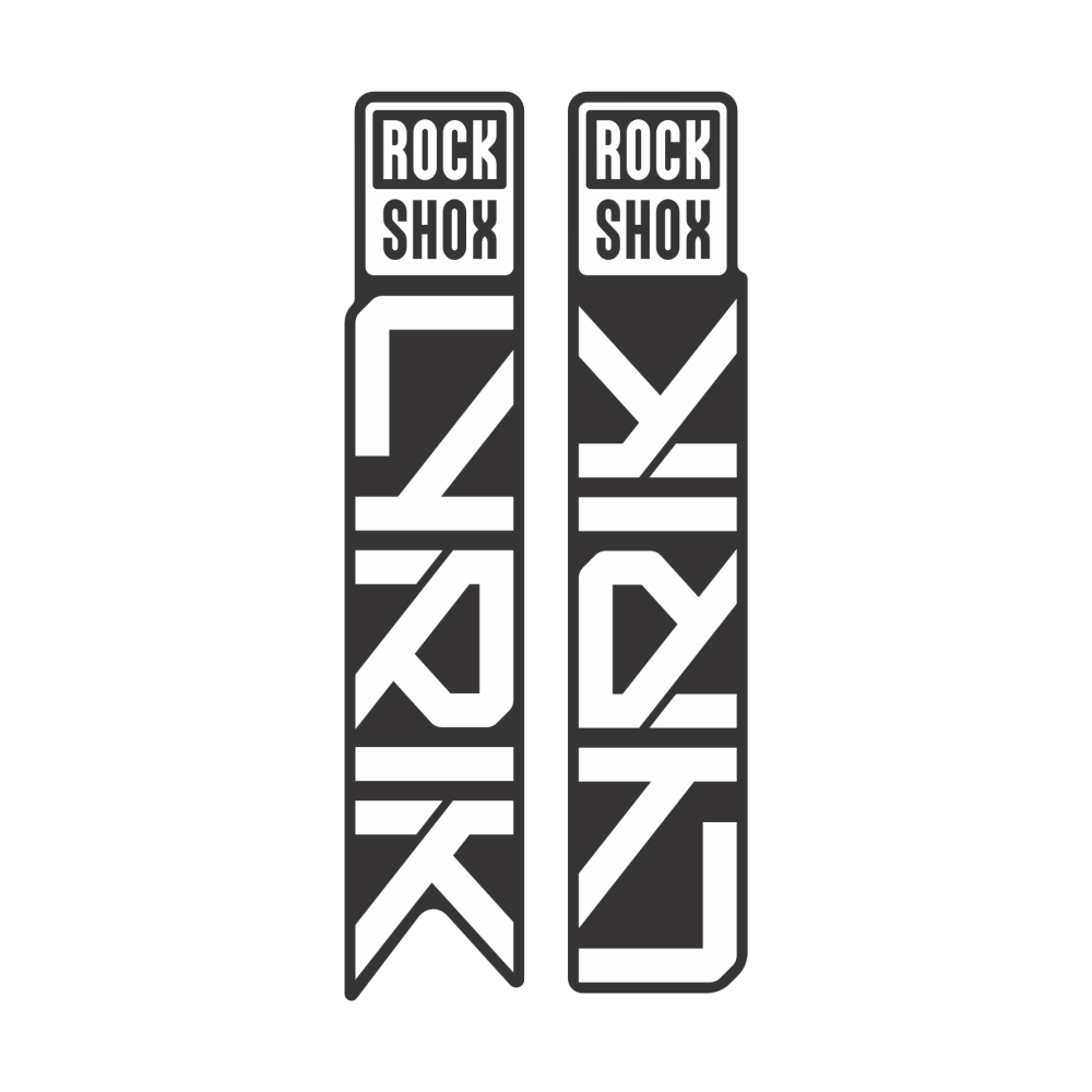 Adesivos de Customização RockShox Lyrik - Mod. 2023-2024 - Cores Sólidas
