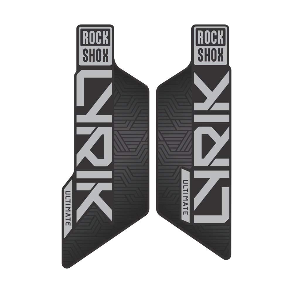 Adesivos de Customização RockShox Lyrik Ultimate AXS Flight Attendant - Mod. 2023-2024 - Cores Sólidas