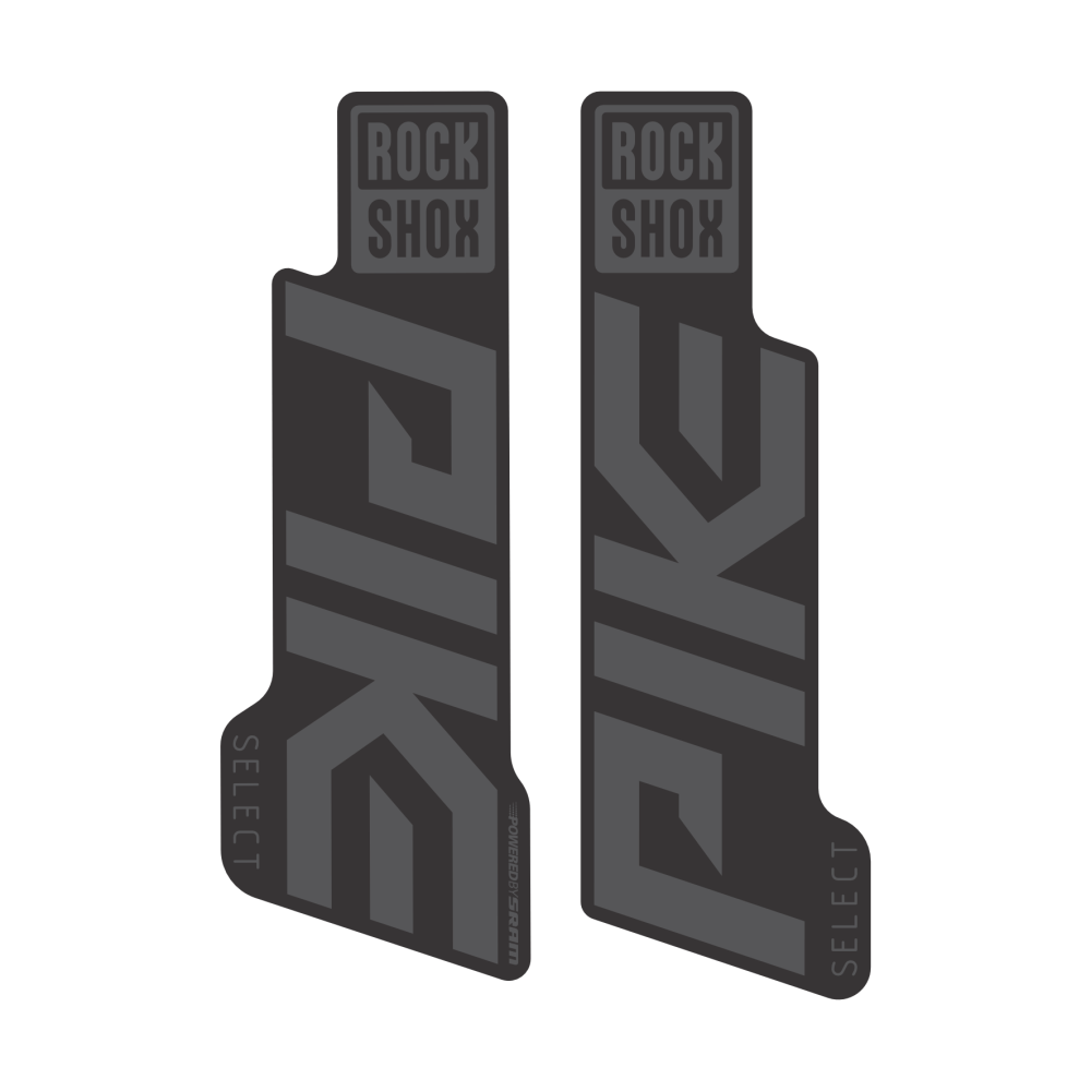 Adesivos de Customização RockShox Pike Select - Mod. 2021-2022 - Cores Sólidas
