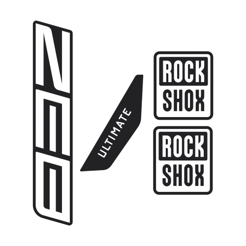 Adesivos de Customização RockShox Zeb Ultimate - Mod. 2027-2028 - Cores Sólidas
