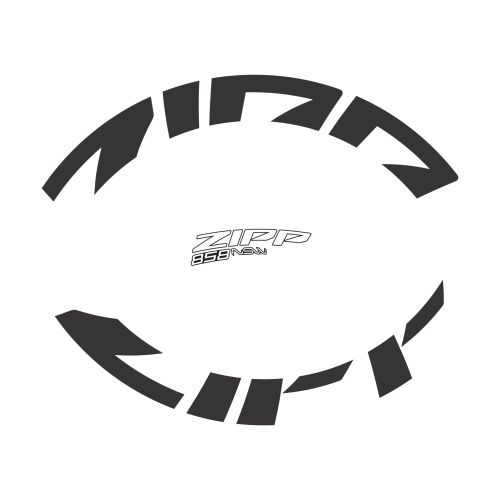 Adesivo Rodas ZIPP 858 NSW - Cores Sólidas - 2025-2026