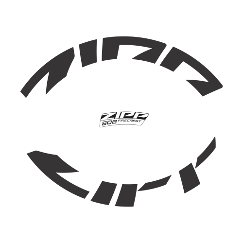 Adesivo Rodas ZIPP 808 Firecrest - Cores Sólidas - 2025-2026